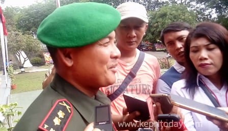 Danrem 033 WP Jadi Inspektur Upacara Sertijab Dandim 0316 Batam
