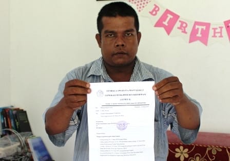 LSM Gempur Laporkan Dugaan Penyimpangan Penggunaan Dana Nagari Sikucur ke Kejari Pariaman